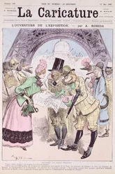 The Opening of the Universal Exhibition of 1889, from 